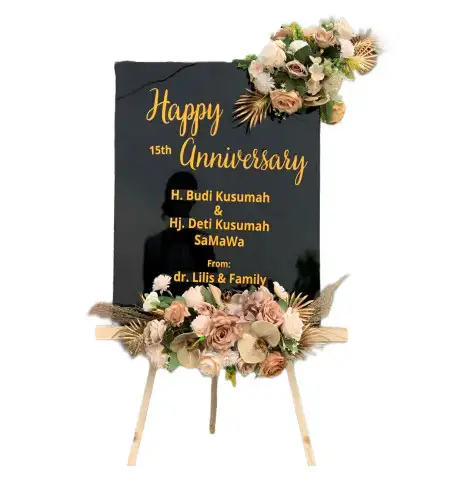 Papan Bunga Akrilik Lintang Kanan