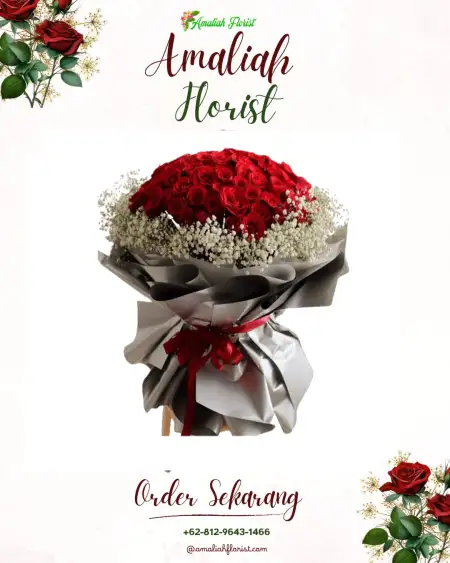 Buket Bunga Lintang Kanan