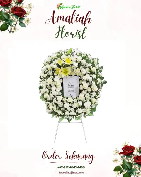 Krans Bunga Duka Lintang Kanan